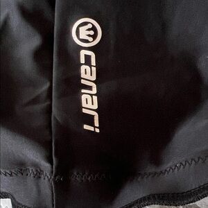Canari Bike Shorts Black Performance padded Cycling Shorts women’s medium EUC